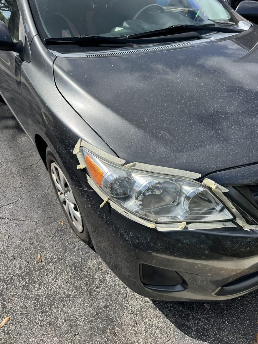 Faro restaurado y transparente — Pili Car Detailing
